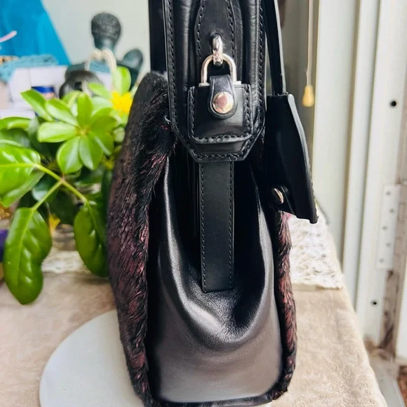 Alexander Wang Fierce! Pony Hair Shoulder Bag NWOT - Picture 3 of 11